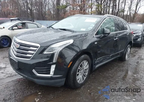 2017 Cadillac Xt5 Luxury из США, поврежденный, VIN 1GYKNDRS9HZ149613